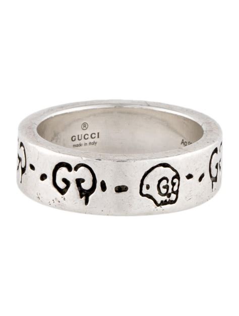 gucci ghost ring on hand|gucci ghost ring sale.